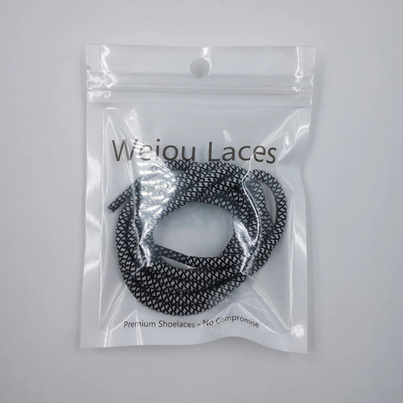 Official Weiou Luminous Laces 4.5MM Glow Shoelace In Night Round Eye-Catching Shoe Ropes 30 Pairs For Wholesale Drop-Shipping