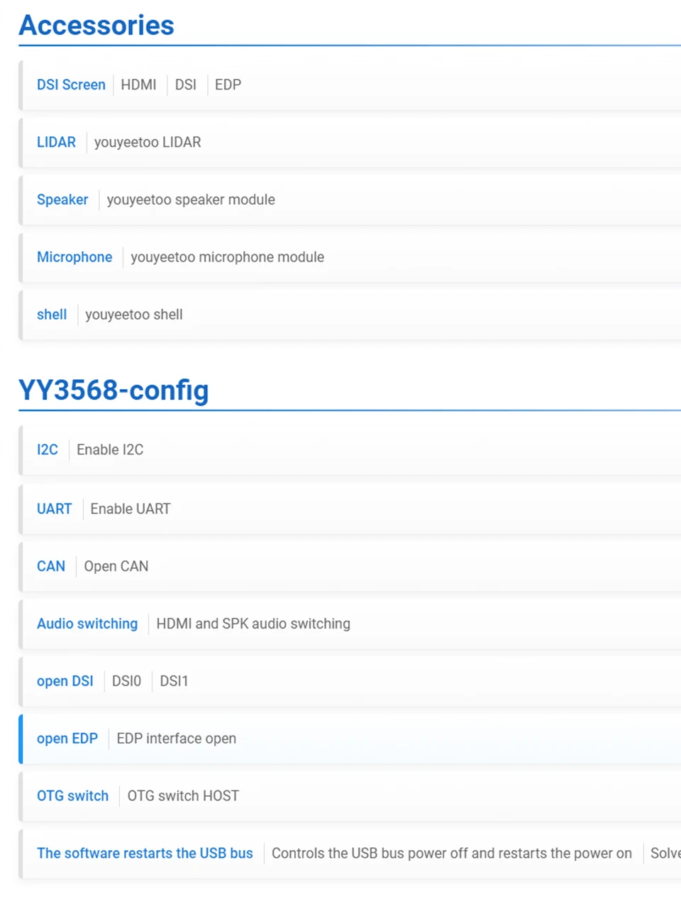 youyeetoo YY3568 ARM Development Board, Based on Rockchip RK3568