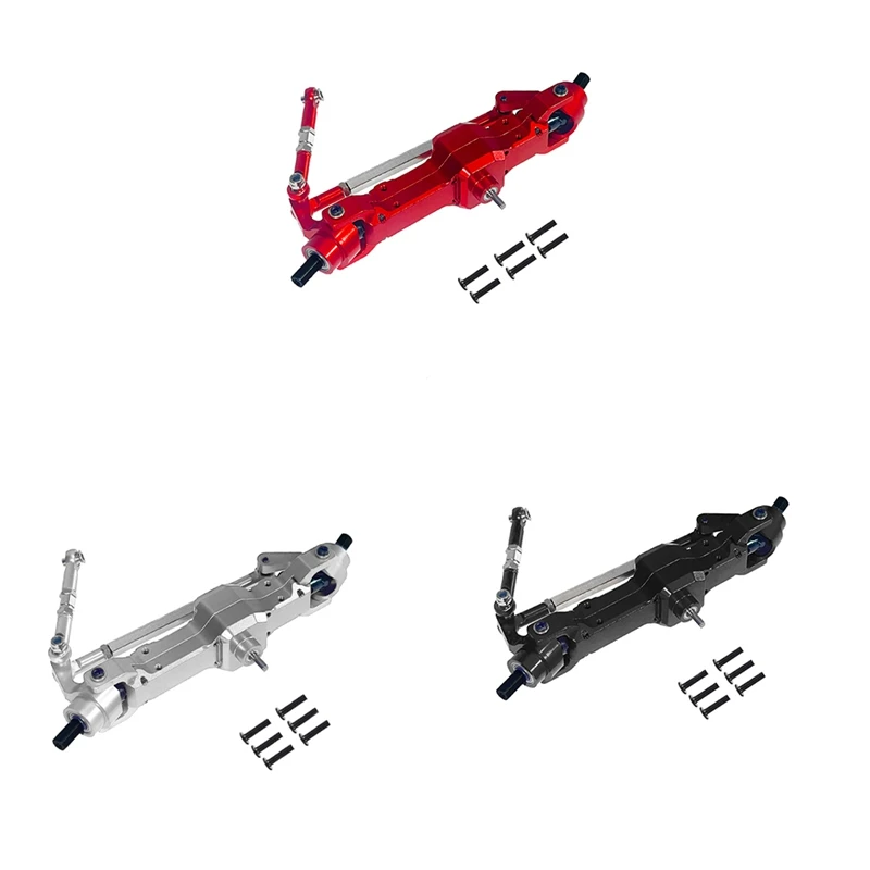 

Metal Upgrade Front Axle Assembly For WPL 1/16 C14 C24 Feiyu RC Car Parts Remote Control Car Parts-Drop Ship