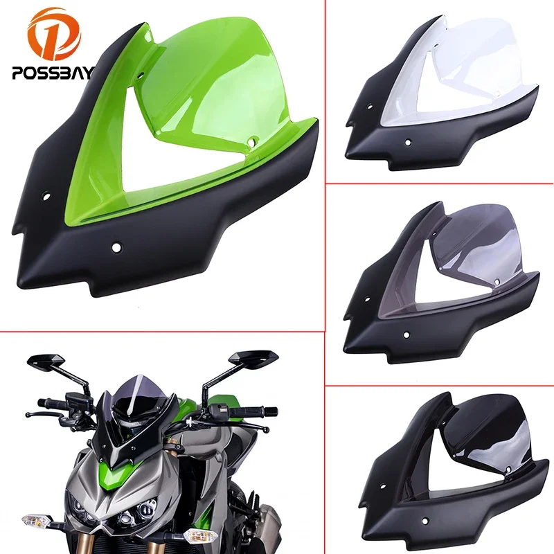

For Kawasaki Z1000 z1000 2015 2016 Motorcycle Windshield Wind Deflector Scooter Windscreen Double Bubble Protector Accessories
