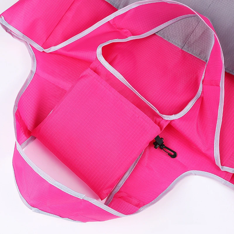 Big Folding Shopping Bag Large Capacity Portable Reusable Waterproof Grocery Shoulder Handbags for Travel shopping bag grocery bags tote bags