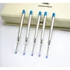 10pcs Universal Standard Style Black and Blue Ink 0.7MM Medium Nib Ball Point Pen Refills 3