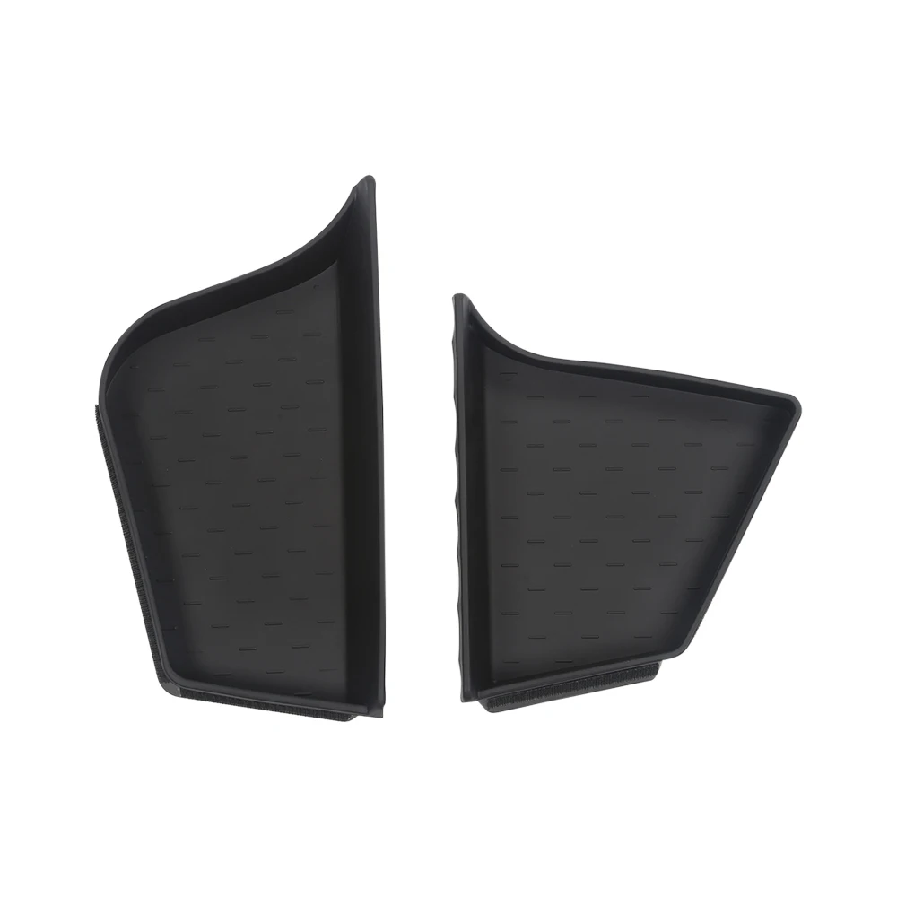 Suitable For Tesla Model Y Left And Right Partition Storage Boxes In The Trunk TPE Stowing Tidying Car Interior Accessories