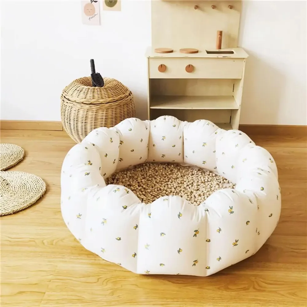 Baby Swimming Pool Foldable Cute Pattern New Children's Inflatable Petal Pool Baby Round Splashing Wave inflatable swimming pool