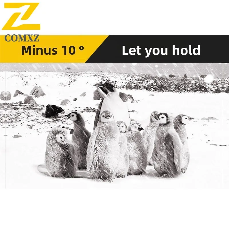 ​Men Solid Color Cotton Jacket Autumn Winter Loose Fit Coat Warm Thickened Outerwear Waterproof Windproof Casual Sports Workwear