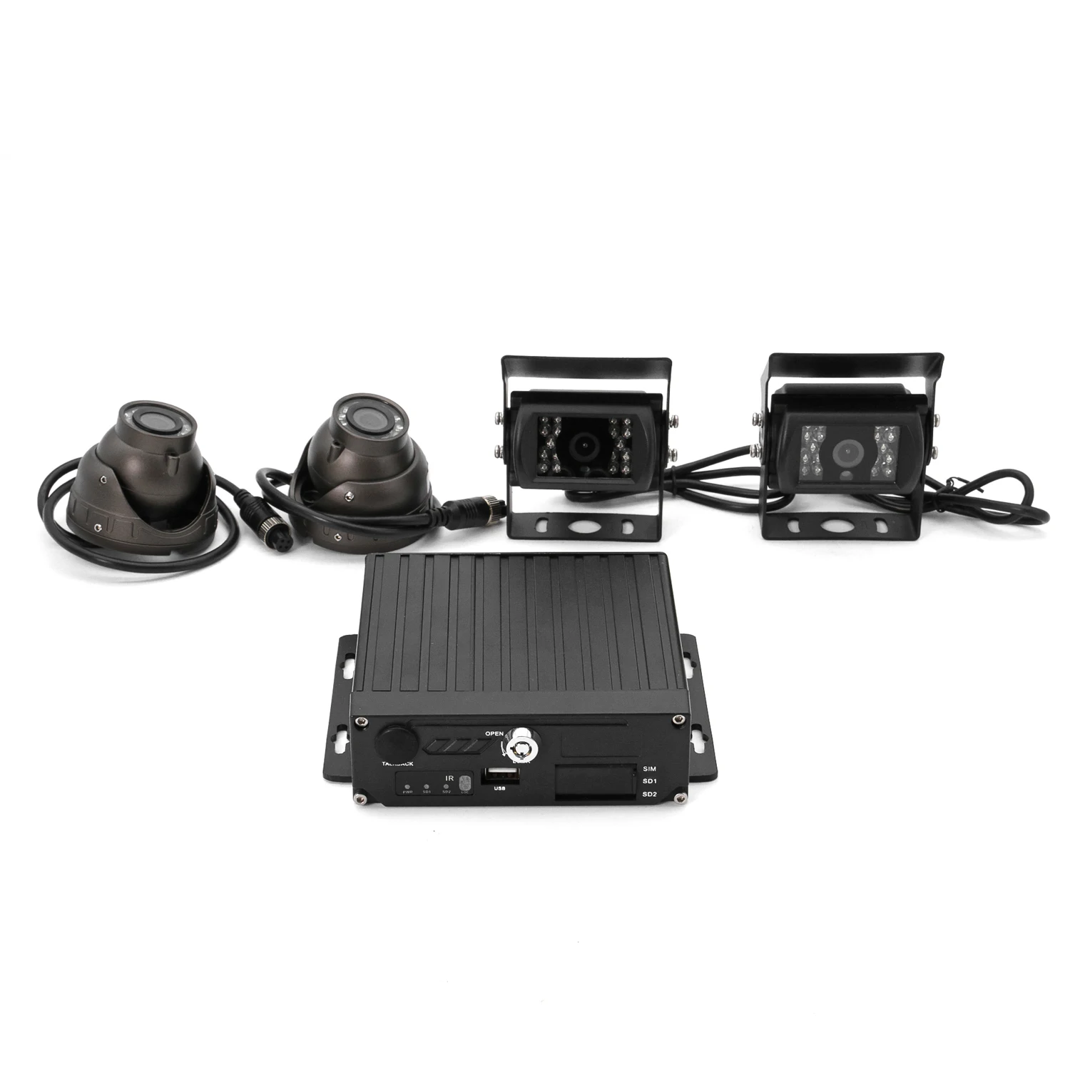 FL & OEM 4G GPS WIFI 1080P 자동차 카메라 DVR 비디오 레코더 디지털 비디오 레코더 모바일 DVR 버스 트럭용 MDVR