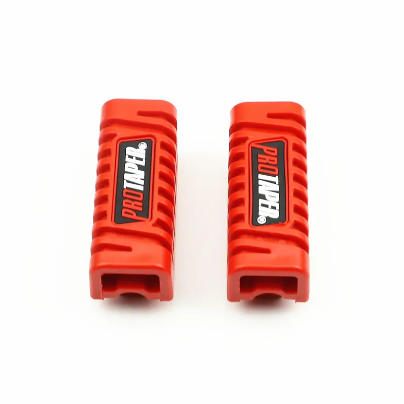 Motorcycle Front Footrest Covers motorcycle footrest covers For PROTAPER Universal Rubber 1 Pair Motocross