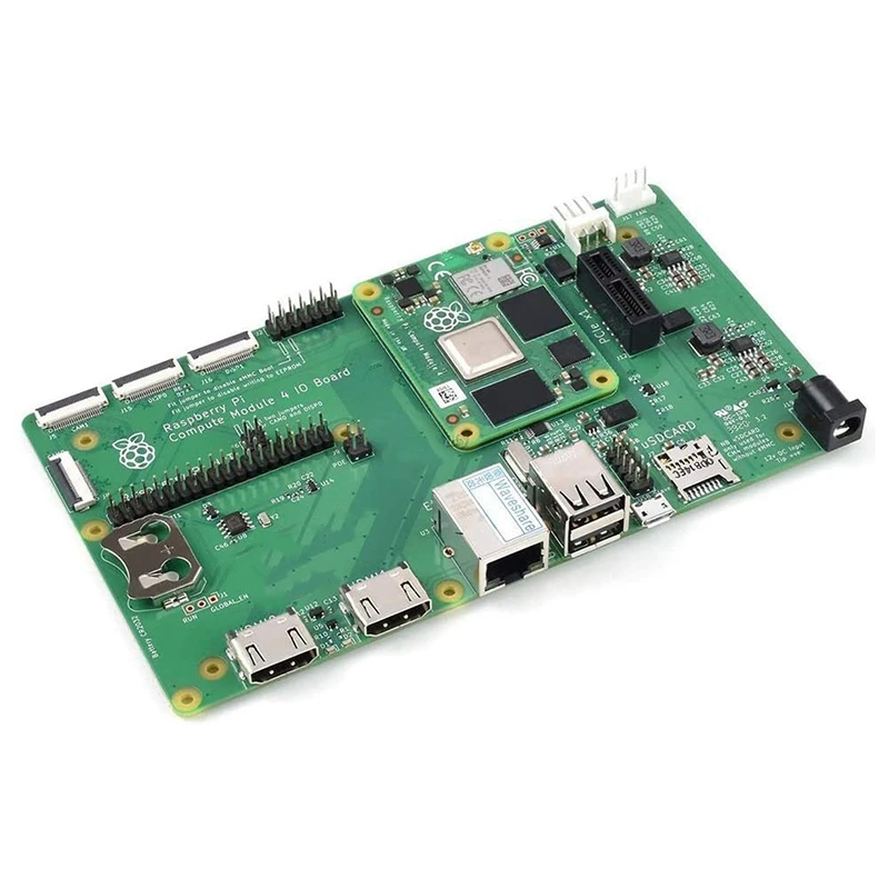 

Для Raspberry Pi, компьютерный модуль 4, плата ввода-вывода, Разработка платформы и справочная Базовая плата для CM4