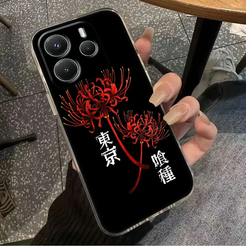 Tokyo Ghoul Anime Art Clear Phone Case Cover