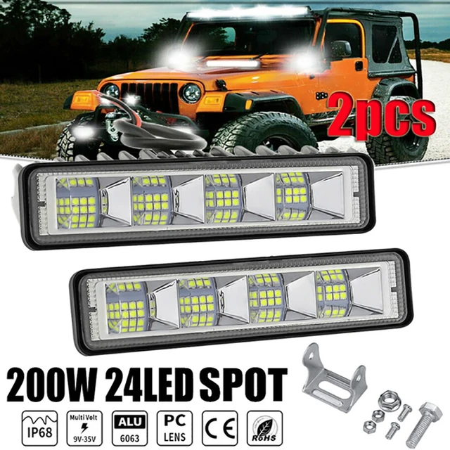 LED مصباح  سيارة الطرق الوعرة الضباب ،