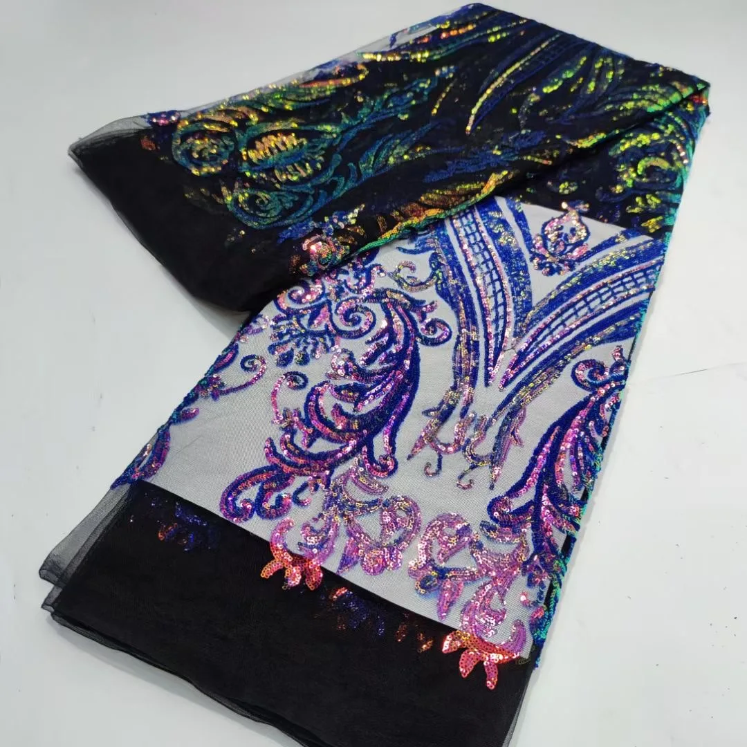 

(5 ярдов/шт.) красивые вышитые африканские блестки, французское Сетчатое кружево, оптовая цена, нигерийское бриллиантовое кружево, 22 цвета, FYY018