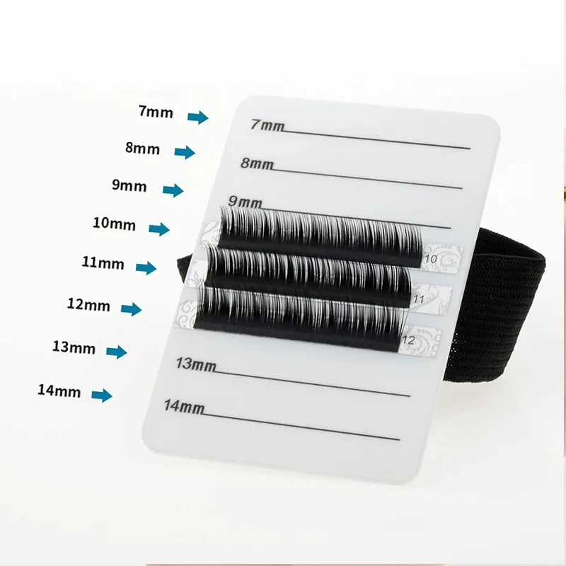 Acrylic Eyelash Holder Fake Eyelash Tray Strip Stand Lash Extensions Hand Plate Eye Lash Grafting Stand Palette Makeup Tool 6