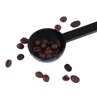 Coffee Spoon Tamping Scoop 2in1 Coffee Powder Coffeeware Measuring Tamper Spoon Plastic Kitchen Accessories 1/2PCS Kitchen Tools 4