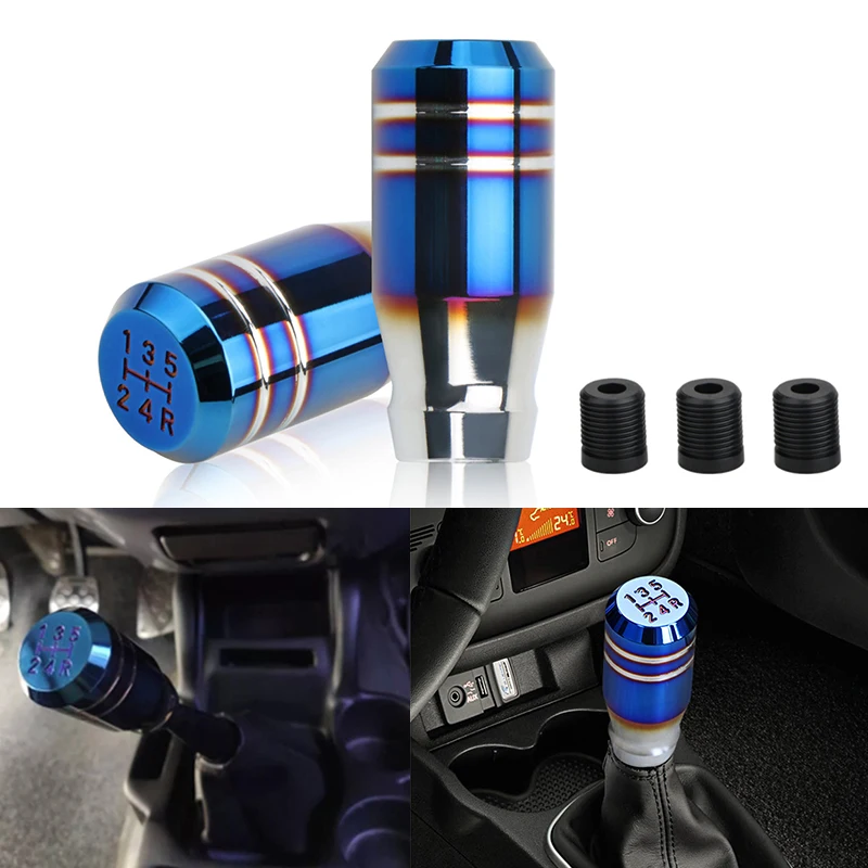 JDM Car Accessories 3 Inch Bride Burnt Blue Universal Car 5 Speed Gear