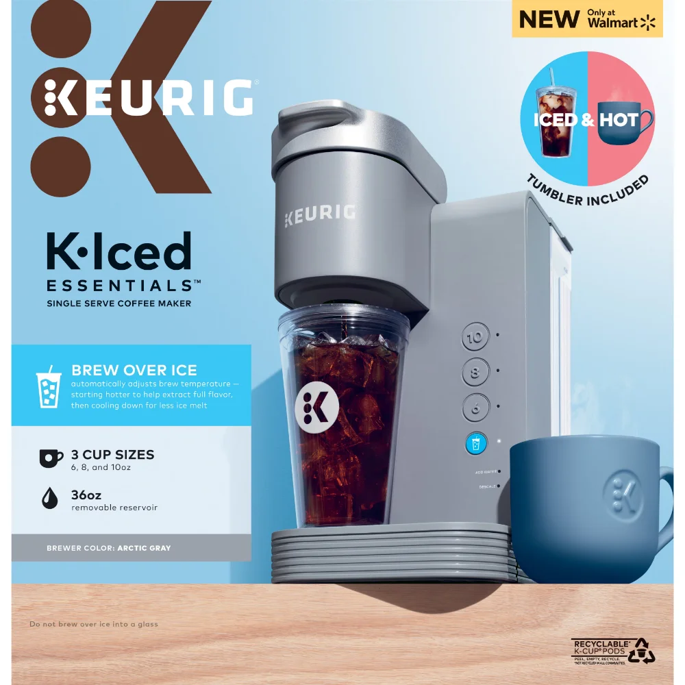 Keurig K-Iced Arctic Gray Single Serve Coffee Maker