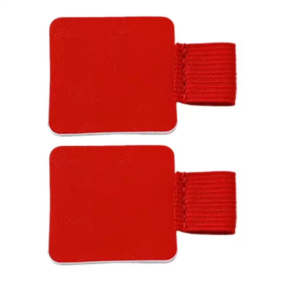Elastic Pen Loop Holder Self-Adhesive PU Leather Clip Pencil 2/1Pack For Notebooks Journals Planners