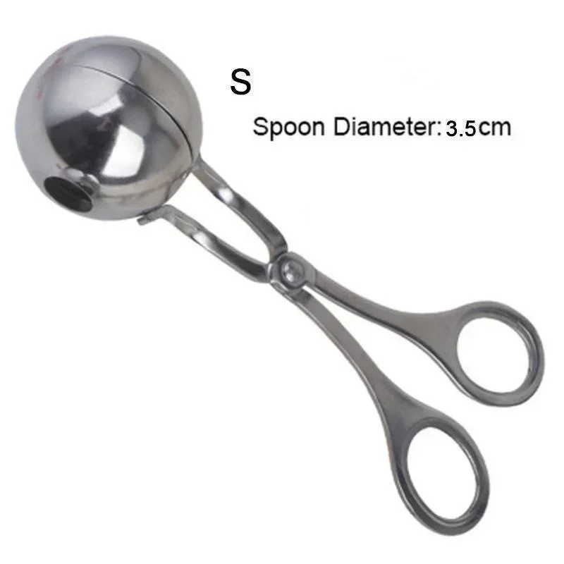 Stainless Steel Non-Stick Meatball and Rice Ball Shaper Tool