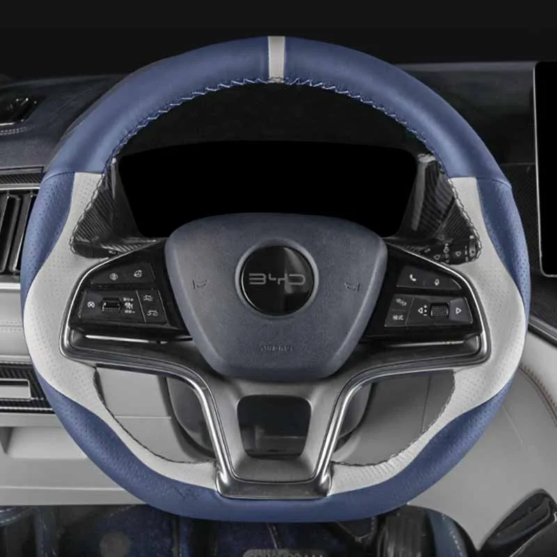 

Чехол рулевого колеса BYD Seal U Song Plus Dm-i Ev 2023-2024 ручная работа, интерьер автомобиля
