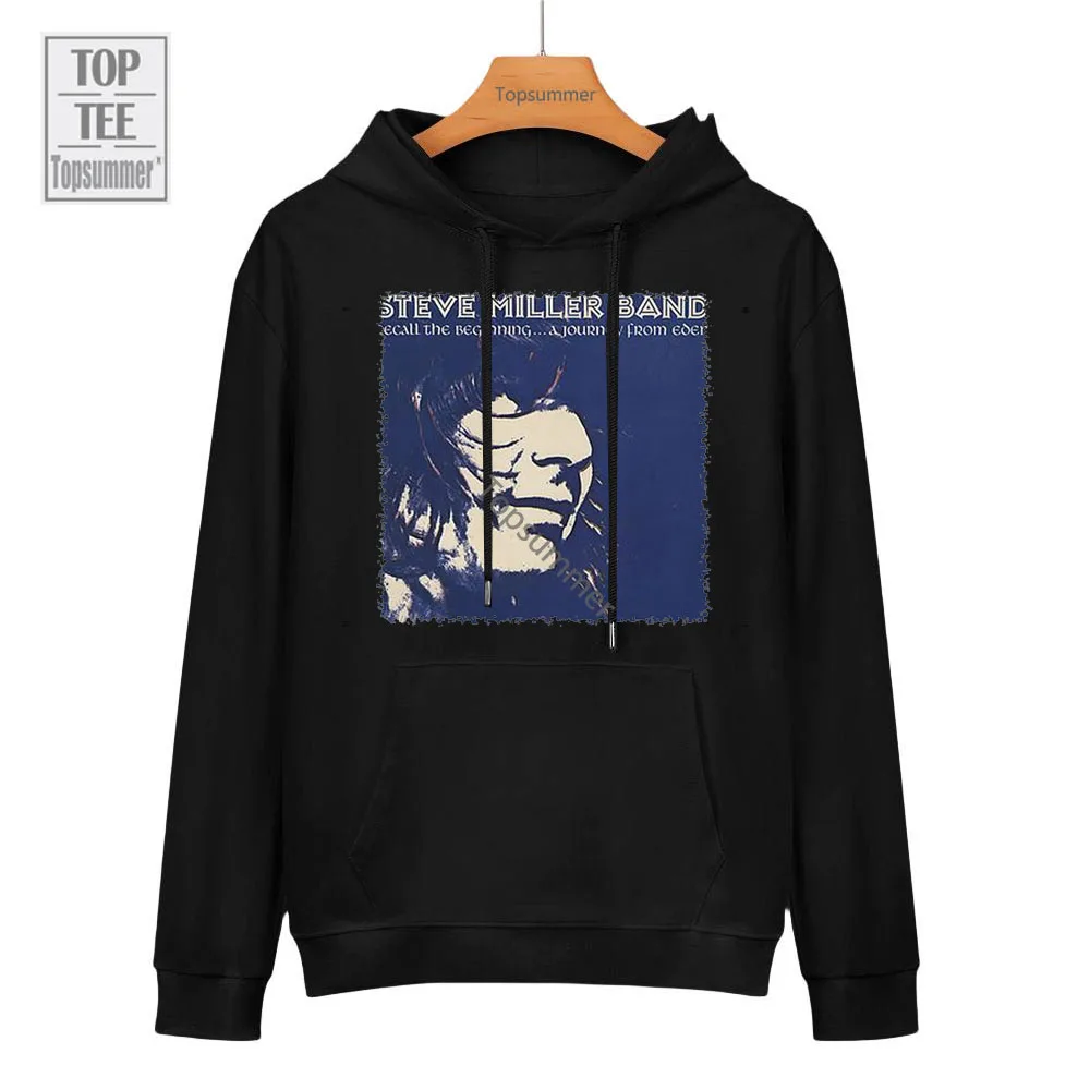 

Воспоминаем начале... Толстовка A Journey from Eden Album, толстовки с принтом Стива Миллера, мужские летние крутые толстовки, топы