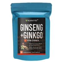 Complément alimentaire coréen pur au ginseng rouge - Extrait de racine de ginseng pour l'énergie, la puissance, la force, le vigueur et la concentration pour hommes et femmes 1