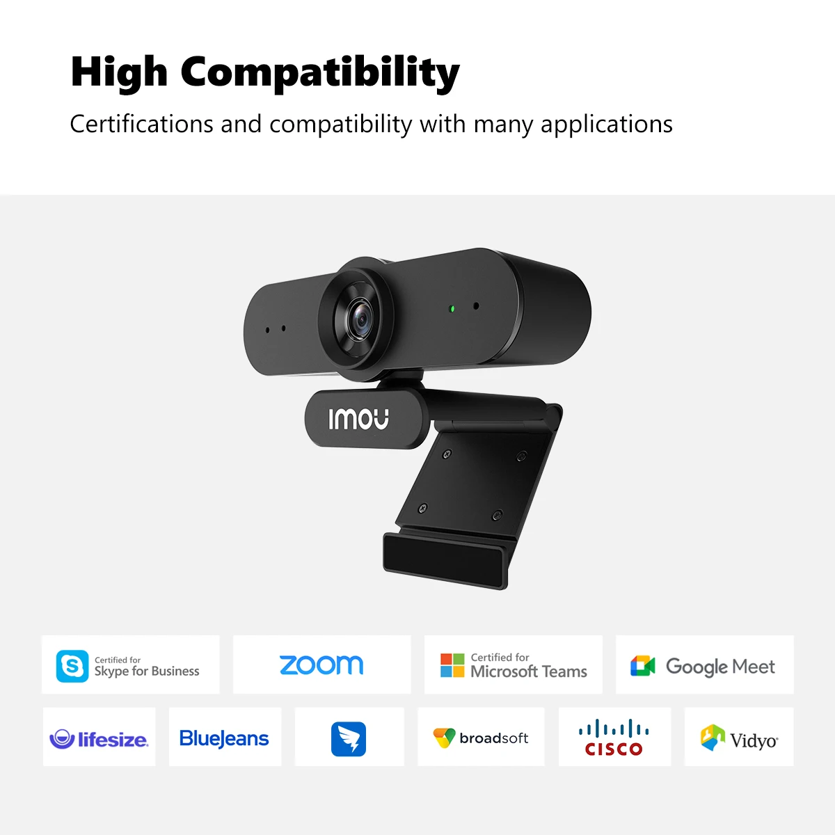 IMOU UC320/325 Webcam 1080P FHD Image Sensor USB Camera Microphone for Desktop Laptop Computer Meeting Streaming Web Camera