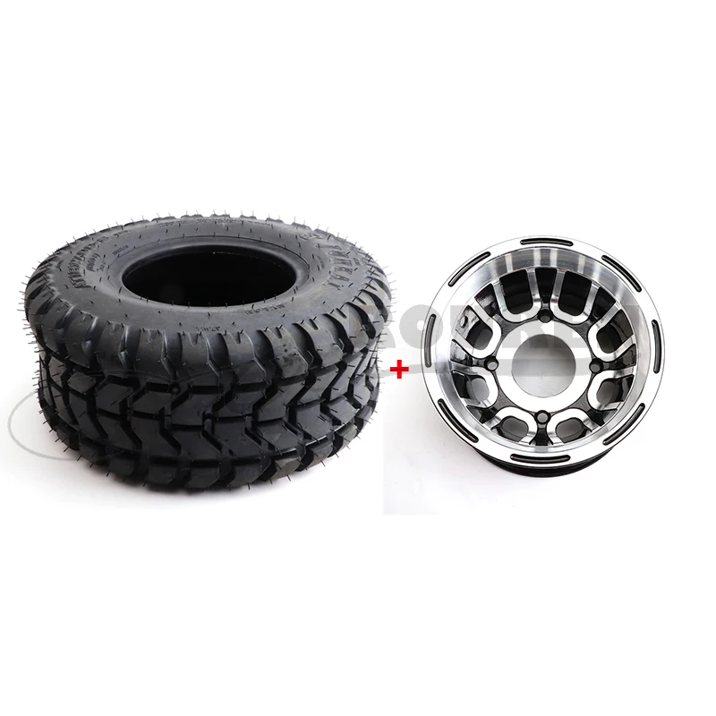 Musliminch Square Road Fuoristrada Pneumatico In Alluminio Gruppo Ruota Per Buggy Quad Bike 50Cc 110Cc 150Cc 200Cc Cargo Atv Go Kart