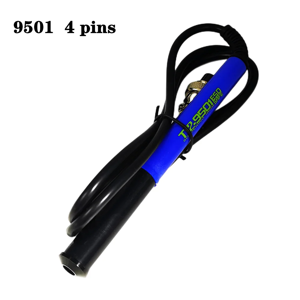 4pins T12-M8 9501 Handle For T12-717A/828A/606A/705/805 Soldering Iron stationTemperature Digital Electric Controller STC 6