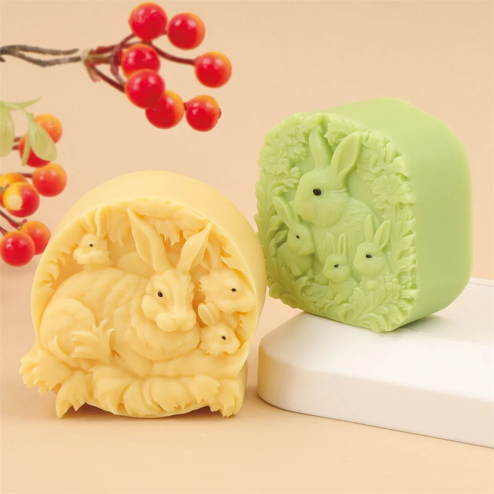 Easter Bunny Soap Mold 3