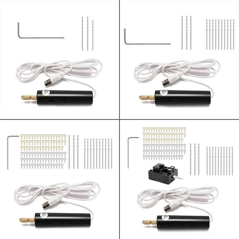 

Ручная мини-электрическая дрель, шлифовальный набор, набор инструментов для полировки и резьбы «сделай сам», K3ND