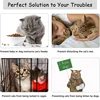 Cat Door Holder Latch Adjustable Dog Door Stopper Elastic Gate Lock Flex Latch Strap Keep Dog Out From Entering Pet Gate Supply 6
