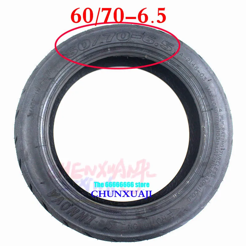 60/70-6.5 Tubeless Tyre 10 Inch Outer Tire for Ninebot MAX G30 Segway 5 Electric Scooter Bike Tire Parts