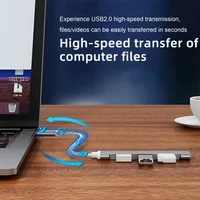 USB C HUB USB 3.0 HUB Type C 4 Port Multi Splitter Adapter OTG Macbook HUB Pro 13 15 Air Mi Pro for HUAWEI Computer Accessories 2