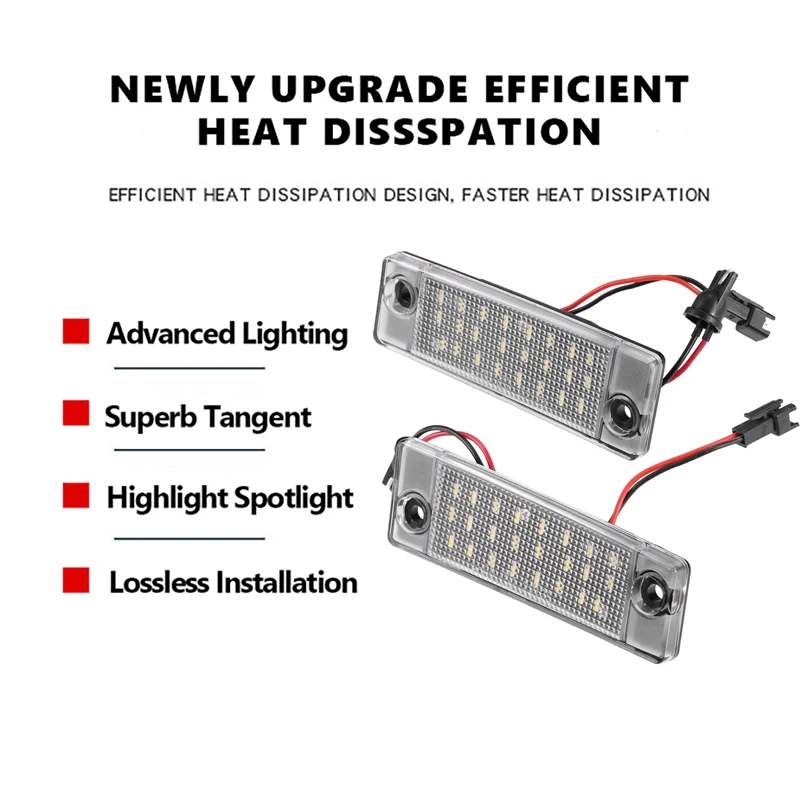 ������ ĸƼ�� 2006-2013 LED ��ȣ�� ����, Opel Antara 2006-2017 �ڵ��� �ĸ� ��ȣ�� ���� Canbus, 6000K, 2 ��