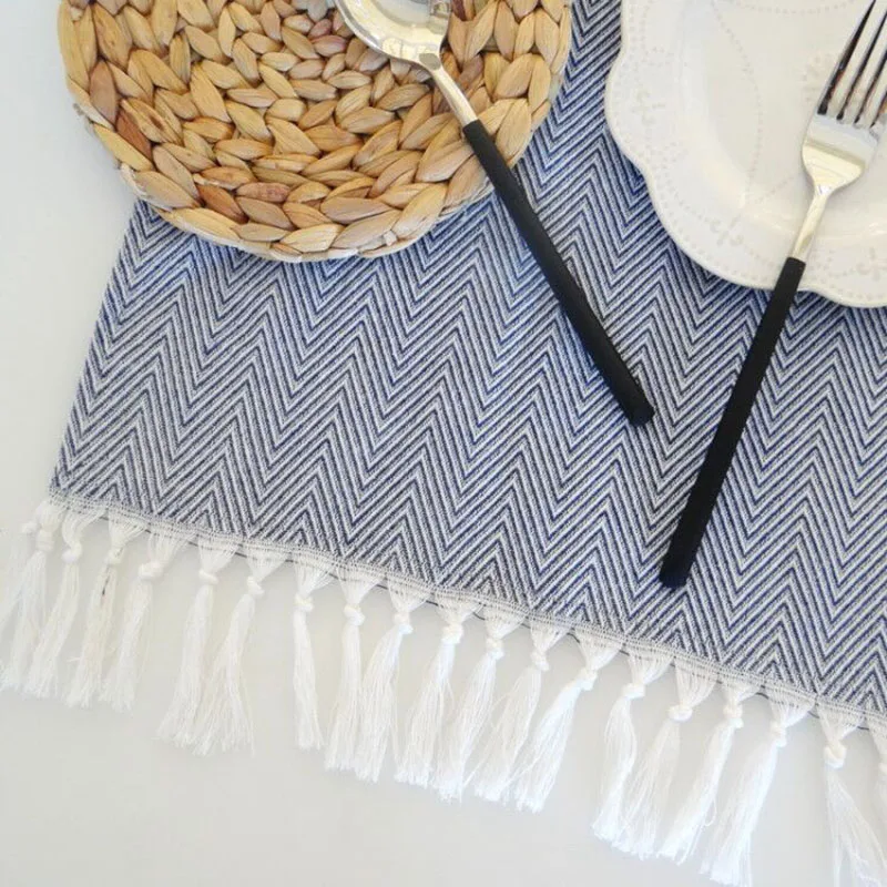 Retro Medieval Turkish Pattern Kitchen Towel Absorbent Dish Cloth