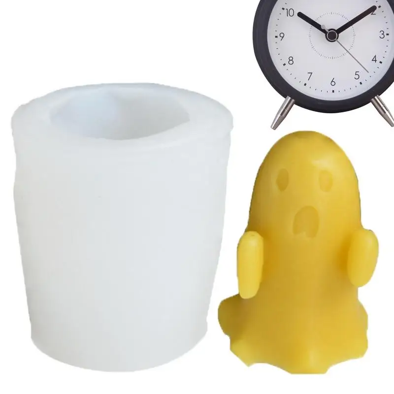 

Halloween Ghost Candle Mold Candle Aromatherapy Silicone Mold Home Aromatherapy Ornaments Decorative Plaster Mold home decor