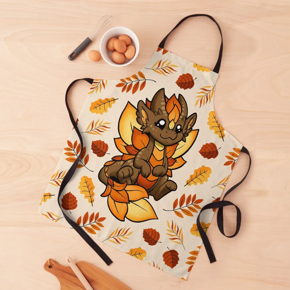

Sienna Fall Dragon Apron Women's Dress waiter Kitchen Things Apron