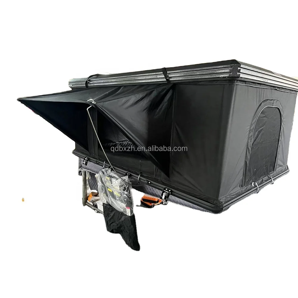 

wholesale High Quality auto hardtop roof rack car top tent with Ladder Pop Up for outdoor