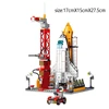 Space Rocket Launching Model Building Blocks City Aerospace Space Station Shuttle Ship Astronaut Bricks Toys Children 2