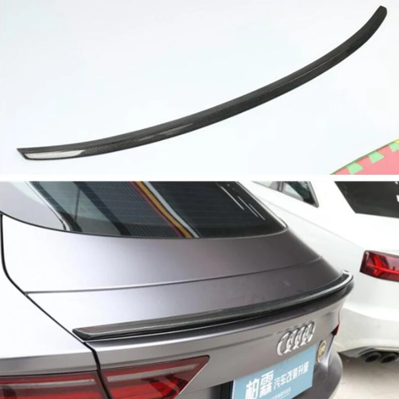 

High Qualit CARBON FIBER & ABS REAR WING TRUNK LIP SPOILER FOR AUDI A7 S7 RS7 20112012 2013 2014 2015 2016 2017 2018 2STYLE