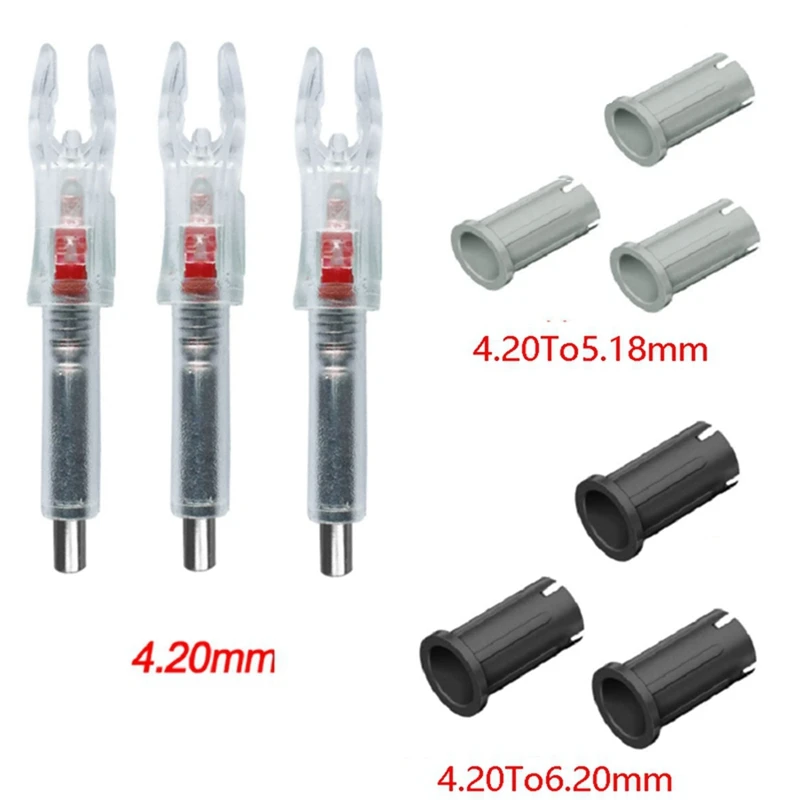 

6X автоматическая световая подсветка подходит для стрелок серии G, X и S с внутренним диаметром 4,2 мм/165 и конверсионным кольцом красного цвета