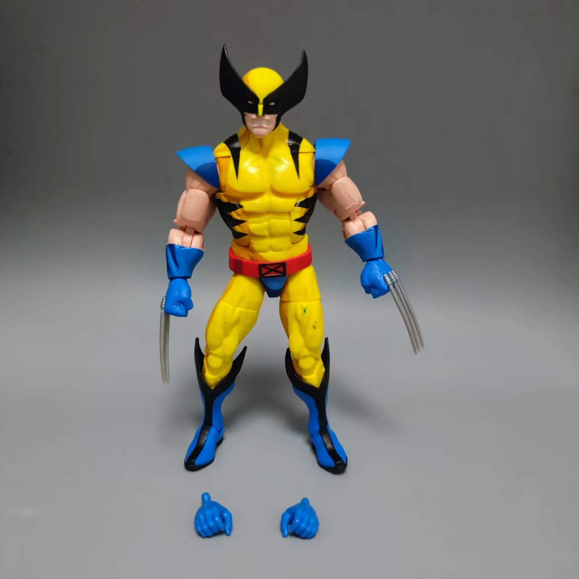 Marvel Legends Comic Animated Wolverine with Color Stained 6" Loose
