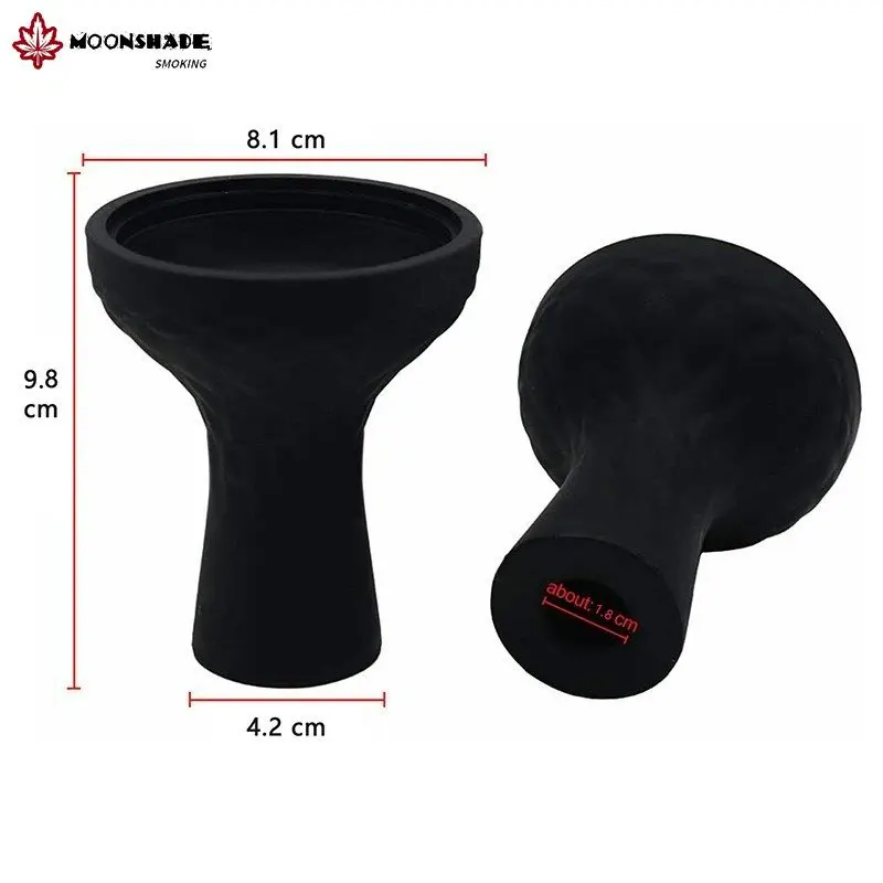 One Hole Silicone Arab Hookah Healthy Heat-resistant Bowls Complete Chichas Shisha Smoke Accessories hookah accessories