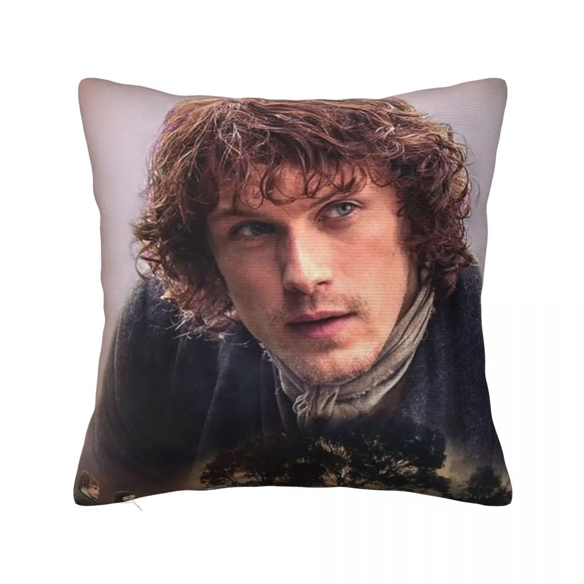 

sam heughan Throw Pillow Christmas Covers bed pillows