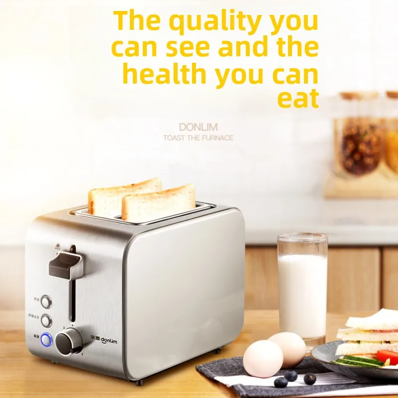 220V DL-8117 Breakfast Maker Turtle Driver Toaster Toast Household Small Multifunctional Kitchen Toaster Cooking Appliances 5