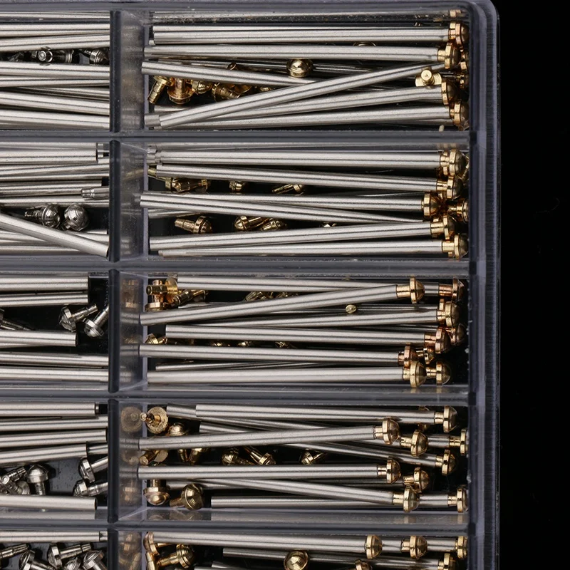Uhr Strap Schrauben Link Pins Kit 200 stücke 10-28mm Uhr Band