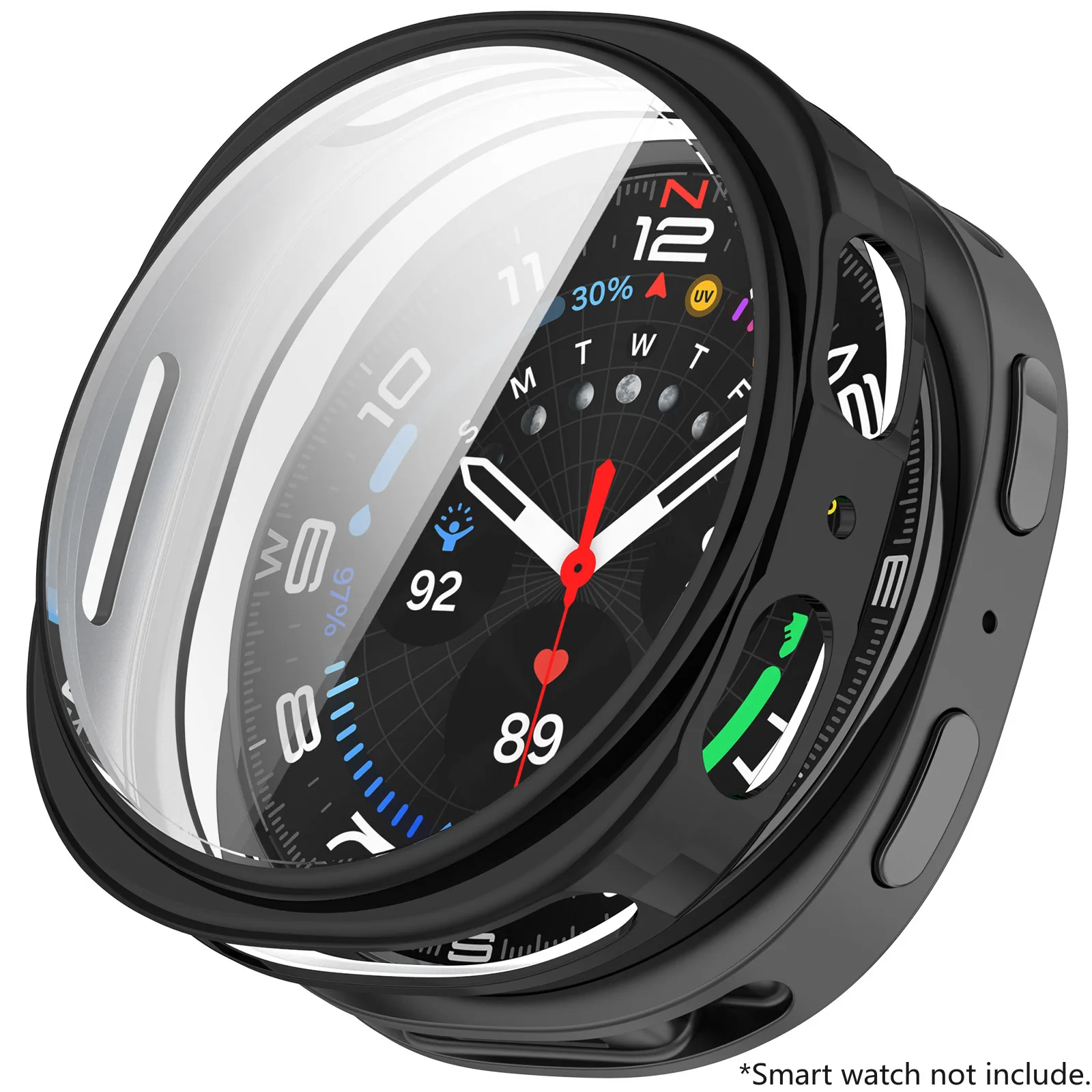 Soft TPU Protective Watch Case Cover – Hollow Out Design