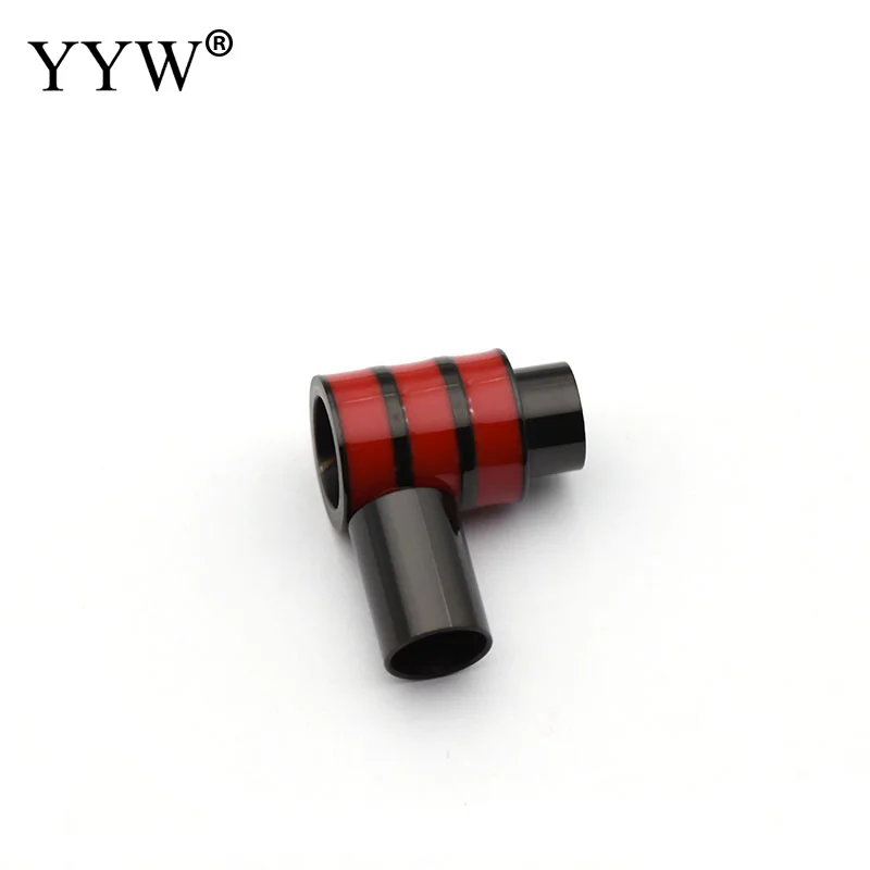 10pcs Stainless Steel Magnetic Clasp 6mm Metal Buckle Leather Cord Clasps Bracelet For DIY Jewelry Making Connectors Accessories