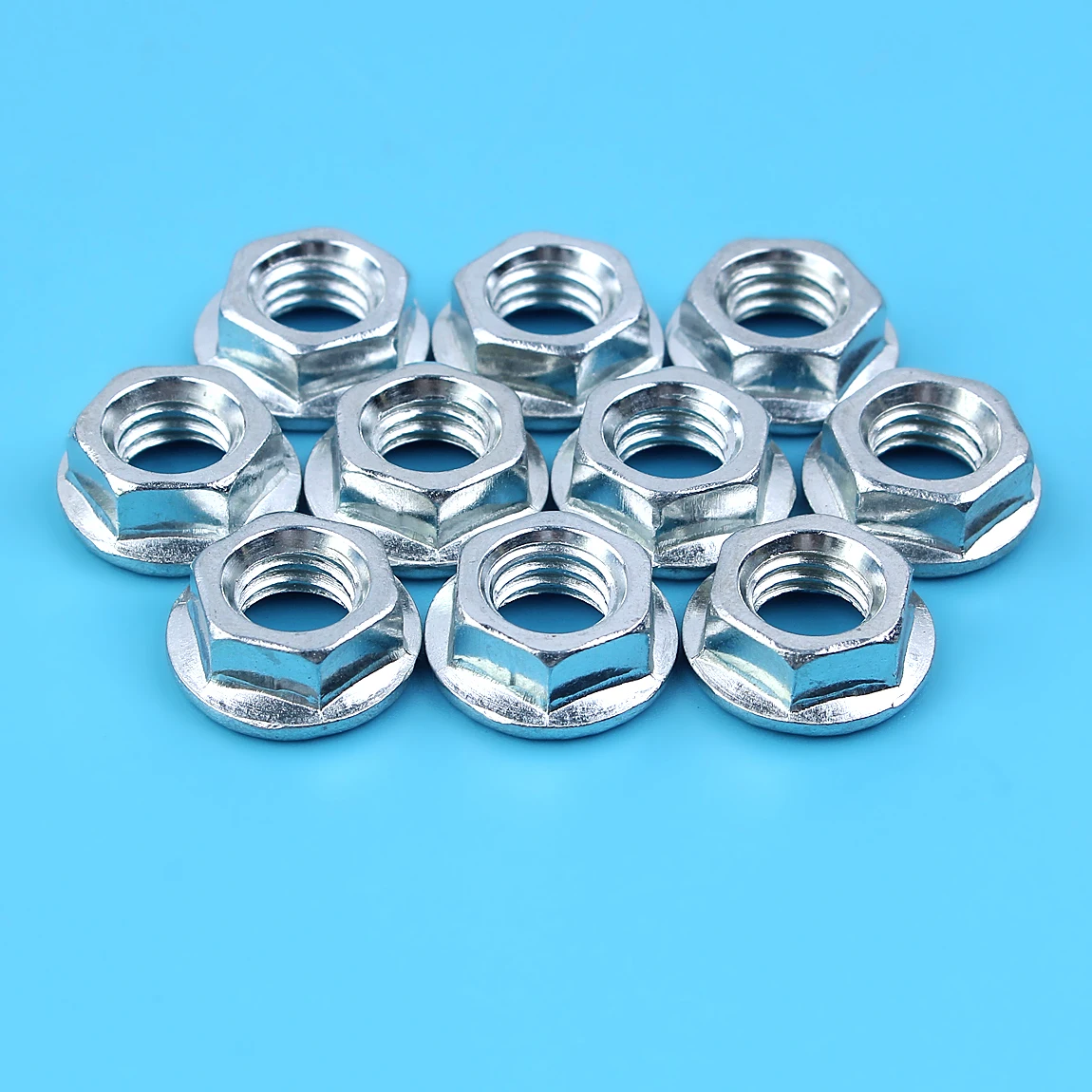 10 X Bar Nuts For HUSQVARNA 268 51 55 61 66 272 345 350 351 353 357 359 362 365 372 Chainsaw Replacement Parts 503 2200 01