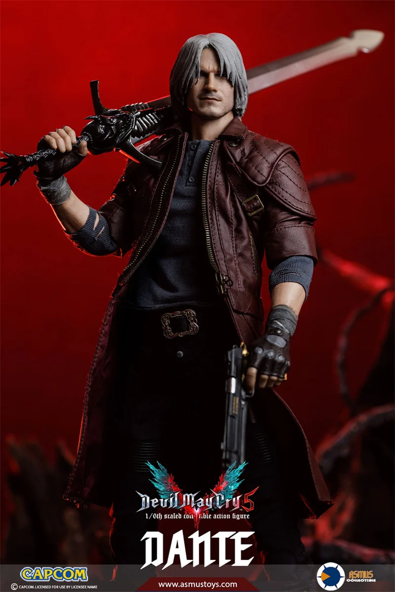 Asmus Toy 1/6 Devil Hunter Devil May Cry 5 Dante Deluxe Dmc502Lux Modello Di Collezione Action Figure