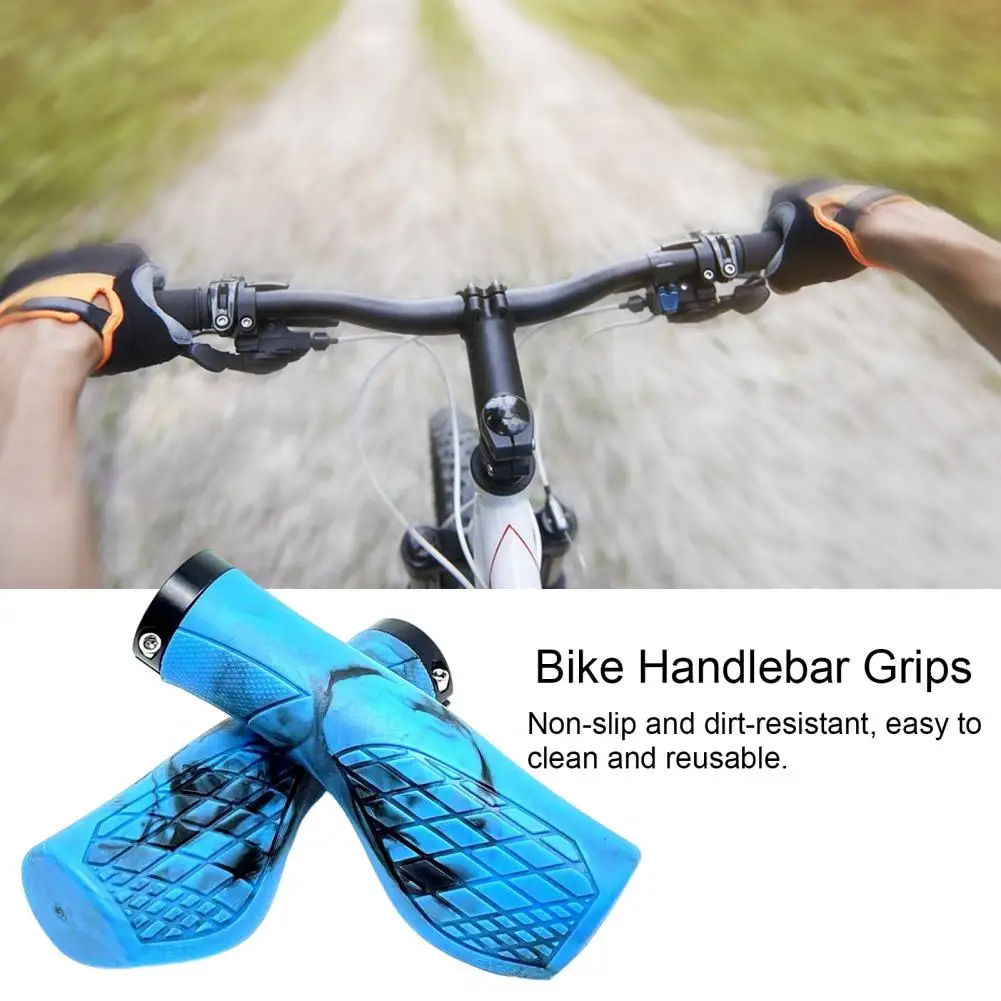 

Велосипедные Грипсы Mountainbike, АМОРТИЗИРУЮЩИЕ НЕСКОЛЬЗЯЩИЕ, легкие, простые в установке, для велосипеда